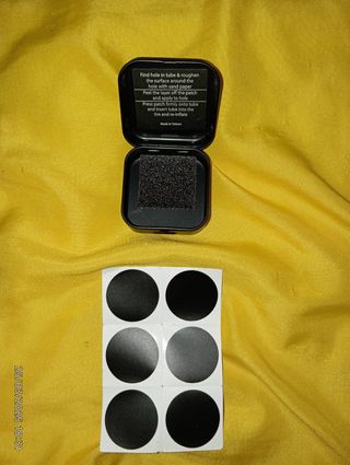 Parches pinchazos BTT