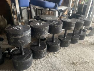 Mancuernas de 50kg 55kg y 60kg
