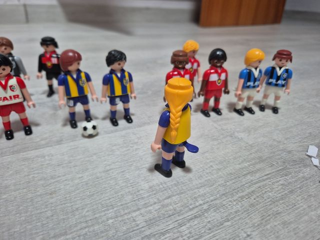 Playmobil conjunto futbolistas