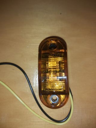 Pilotos naranjas led