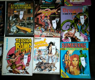 Lote de cómics y novelas gráficas