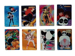 Set deck 36 Laser Cards Ranma carte vintage anime