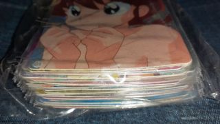 Set deck 36 Laser Cards Ranma carte vintage anime