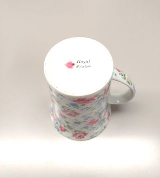 Tazza mug con cucchiaino e coperchio