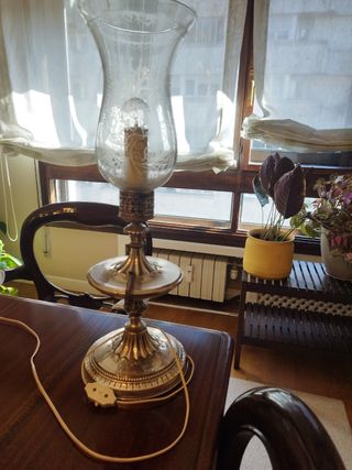 Lampara de mesa vintage