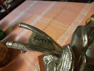 Scultura Luigi Ghidotti plac.arg.