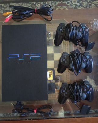 Play station 2 negra 