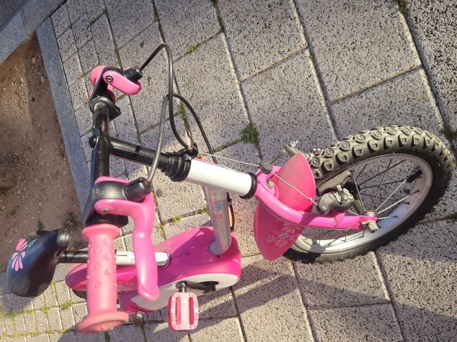 Bici niña 14 pulgadas.