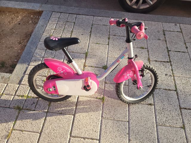 Bici niña 14 pulgadas.