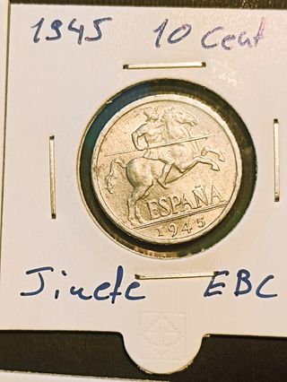 LOTE 3 MONEDAS 10 CENT JINETE SC-EBC