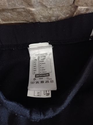 Culote ciclismo niño