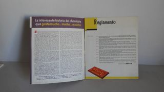 ALBUM CONCURSO CHOCOLATES NESTLÉ