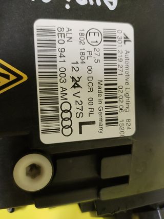 ✅FARO DELANTERO IZQUIERDO AUDI A4 B7 XENON