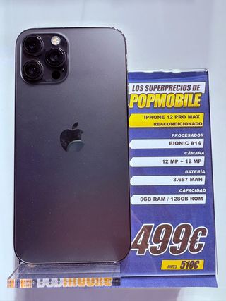 🔥OFERTA🔥1 AÑO GARANTÍA✅IPHONE 12 PRO MAX 128GB📱