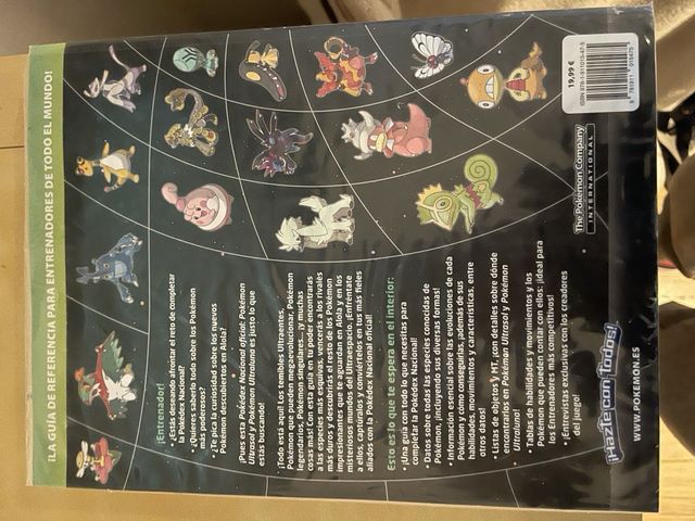 Guía Pokémon Nacional: Sol y Luna