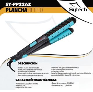 OFERTA.- Rizador/Alisador Pelo Placas de Cerámica