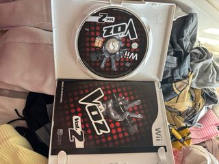 Juego de wii:la voz 