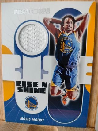 Cromo Moses Moody NBA Hoops. Panini