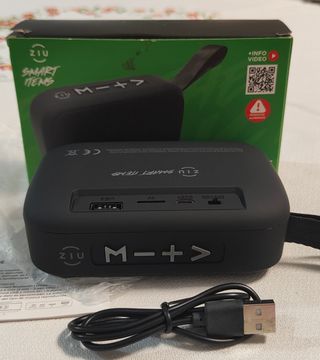 Altavoz bluetooth portátil, ranura USB Y SD