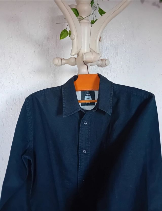 Camisa negra Tex - Talla 20