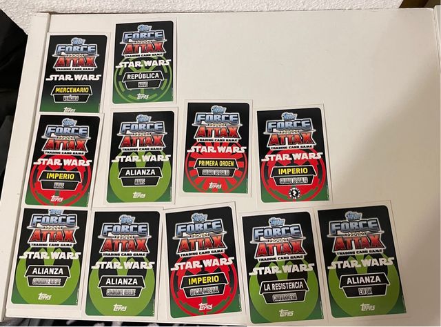 Cartas Force Attax Star Wars