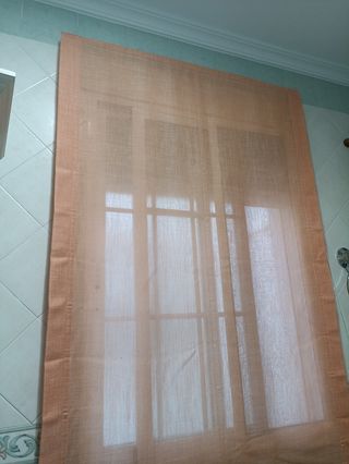 Estor poliéster lino