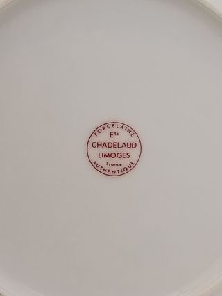 Platos porcelana Limoges