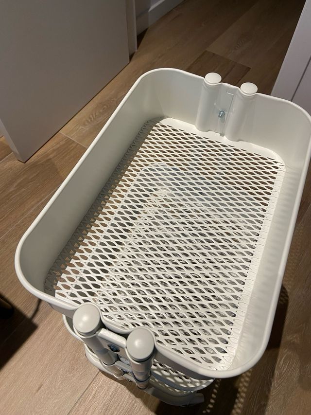 Carrito 3 cestas blanco - almacenaje