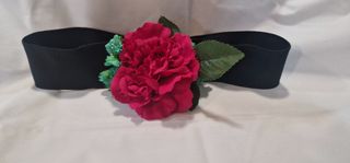 Cinturones flamenca: rojos y negros