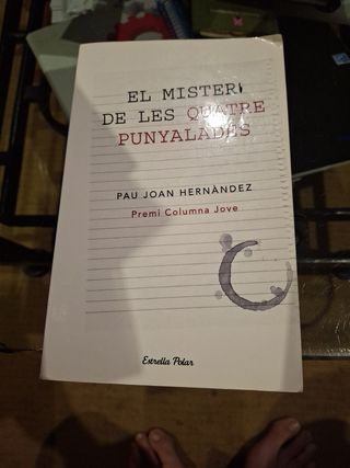 El misteri de les quatre punyalades: Premi Columna Jove
