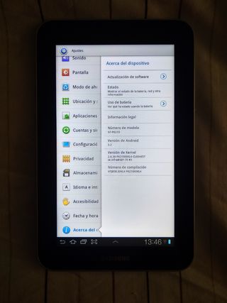 Tablet 7 pulgadas Samsung