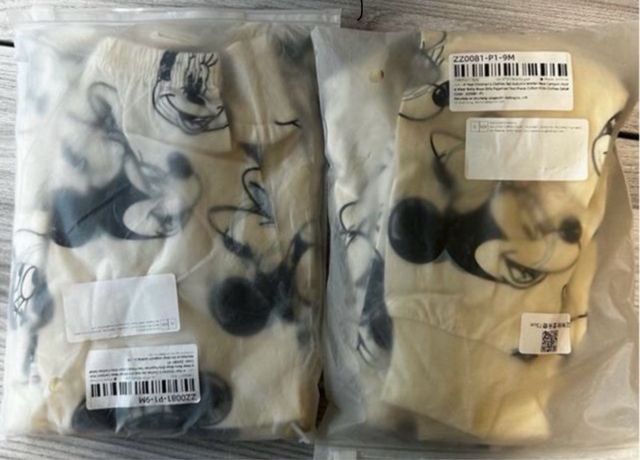 2 pijamas iguales de 4 años