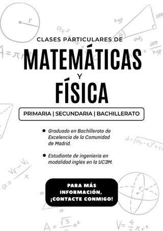 Clases Particulares Matemáticas y Física