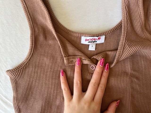 Top marrón Don't Call Me Jennyfer - Talla S