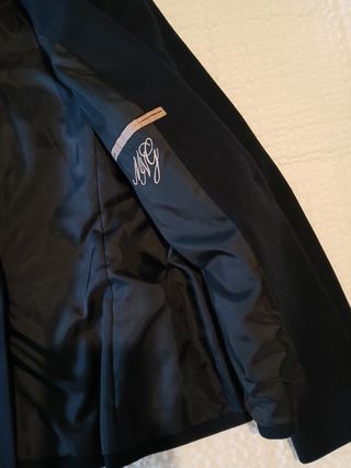 Chaqueta mujer azul marino Mango. Talla M.