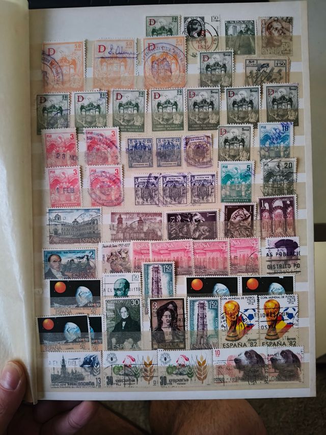 Lote 1000 Sellos Muchos Paises