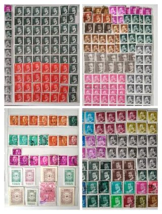 Lote 1000 Sellos Muchos Paises