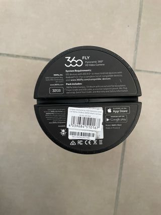 Cámara 360fly 360° – VR, deportes, viajes