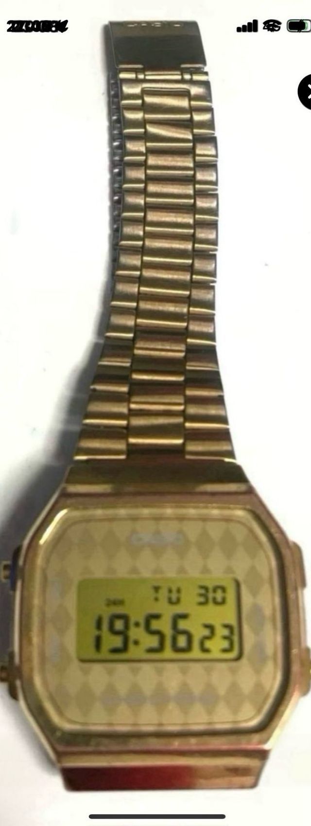 Casio Vintage Dorado