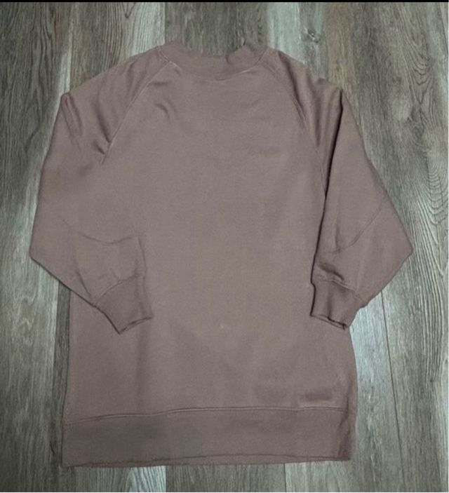 Sudadera Pull Bear marrón/rosa