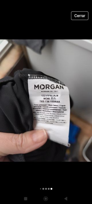 Mono negro Morgan elegante