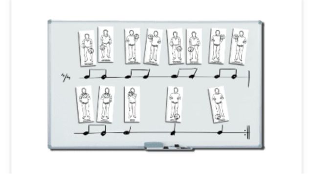 Dómino imanes body precussion BAPNE