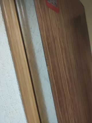 Puerta antiocupa con cerradura