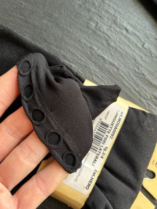 3 Collant/autoreggenti nero, nuovo