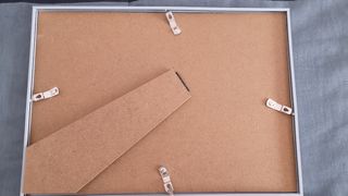 Marco fotos plateado metal-vidrio