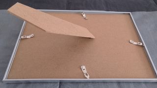 Marco fotos plateado metal-vidrio