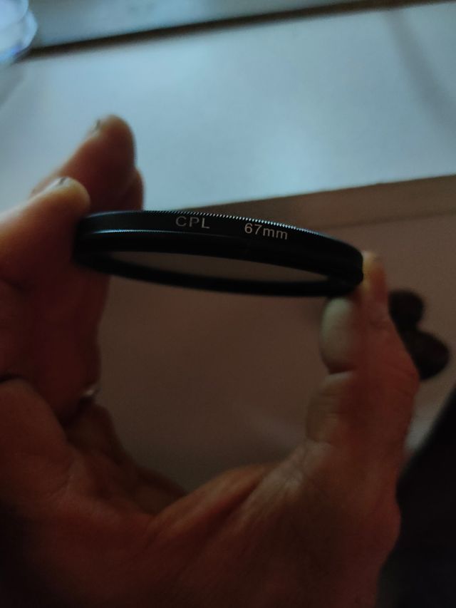 FILTRO POLARIZZATORE 67mm diametro