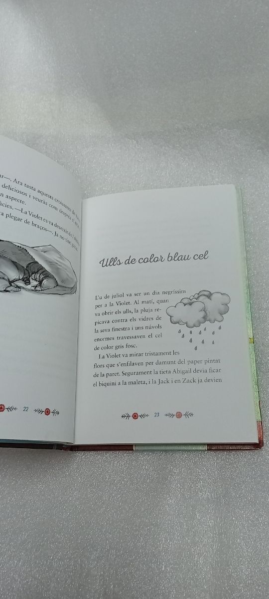 UNA SORPRESA DE COLOR BLAU CEL