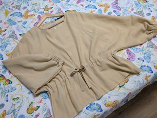 Blusa Zara beige - evento