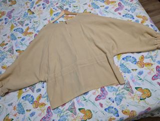 Blusa Zara beige - evento